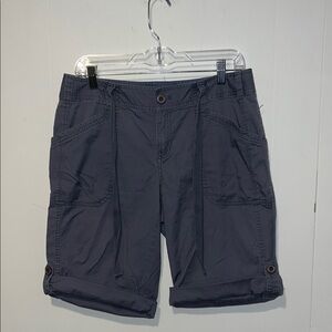 Eddie Bauer Women’s Bermuda Shorts Gray Size 8 Q32